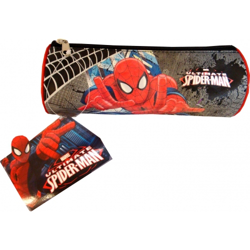 Marvel 'Ultimate Spiderman' Barrel Pencil Case Stationery