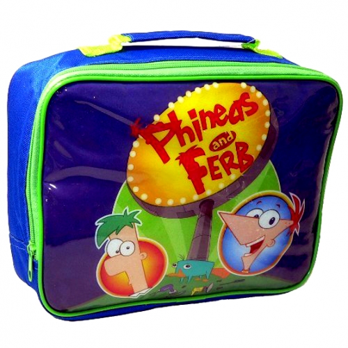 Phineas and Ferb 'Agent' School Rectangle Lunch Bag