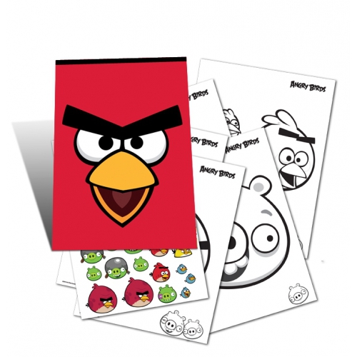 Angry Birds 'Close Up' Activity Pack Stationery