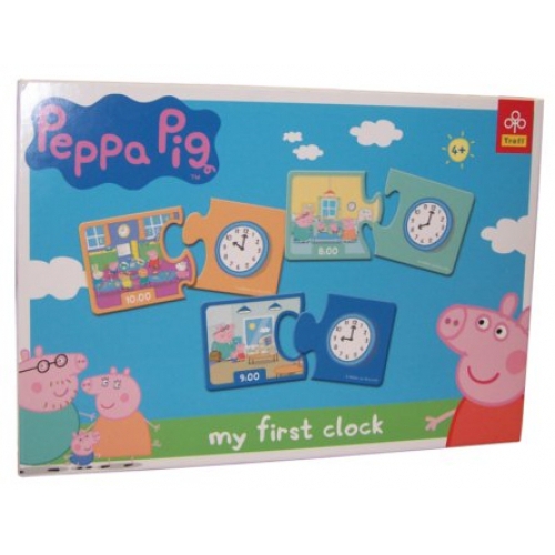 Peppa Pig 'My First Clock' Board Game Puzzle