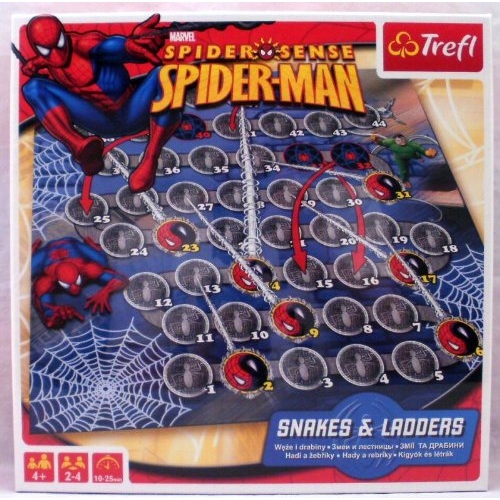 Spiderman 'Snakes and Ladders' Snakes Ladders Puzzle