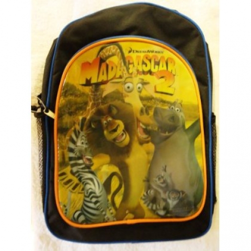 Madagascar School Bag Rucksack Backpack