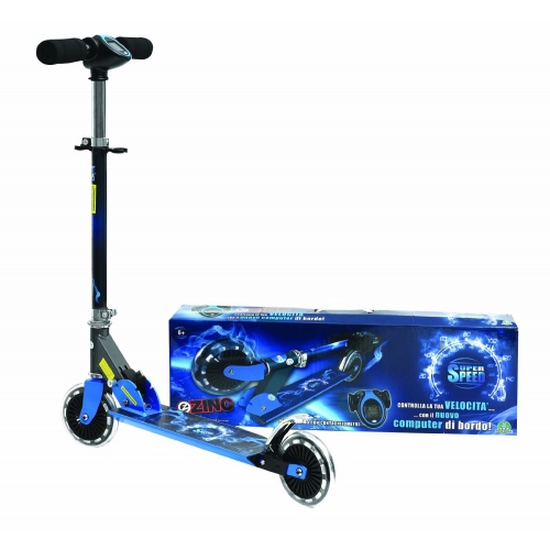 Zinc 'Super Speed Digital' Scooter Toy
