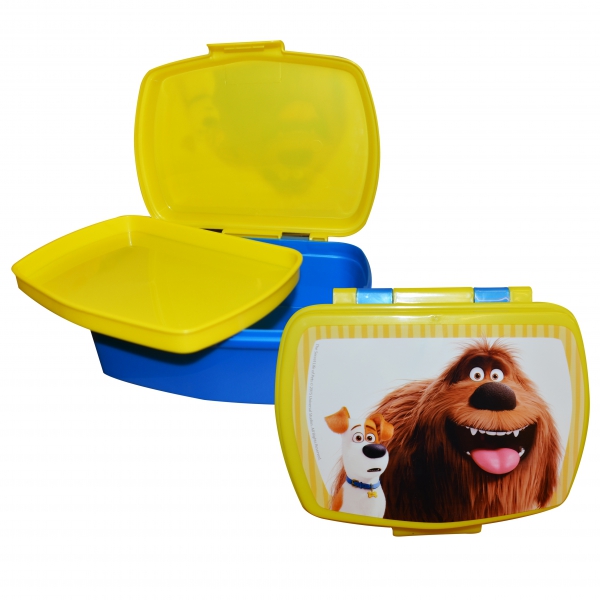 The Secret Life of Pets 'with Tray' School Sandwich Box Lunch