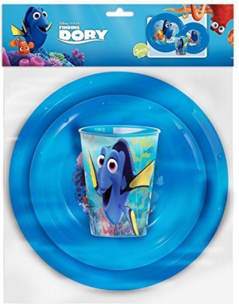 Disney Finding Dory '3 Piece Meal Set' Dinner Set