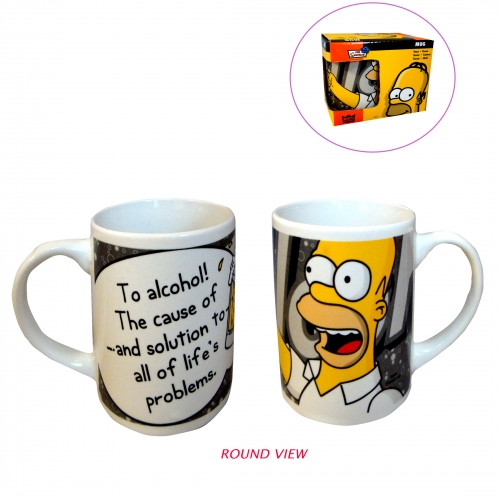 Bart The Simpsons 'Cheers' Mug