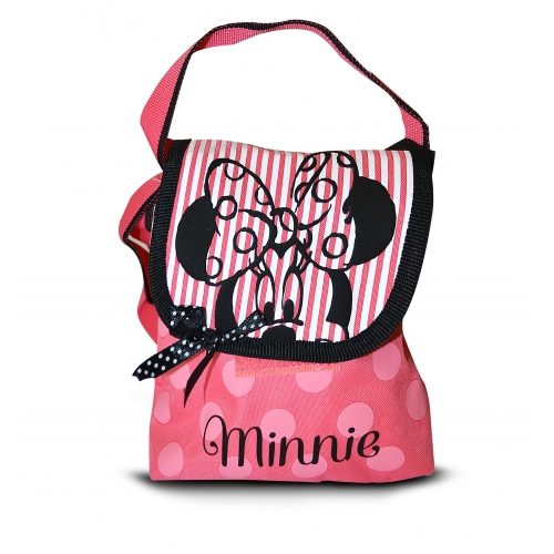 Disney Minnie Mouse Pink Small 'Lapel' School Shoulder Bag