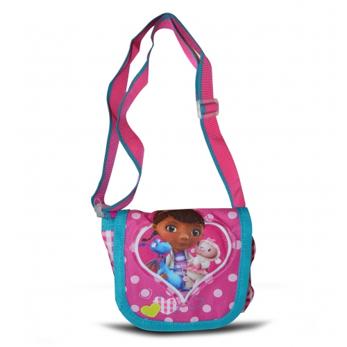 Disney Doc Mcstuffins Pink Small 'Lapel' School Shoulder Bag