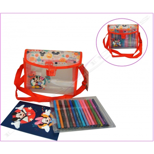 Disney Mickey Mouse Satchel Bag Set Stationery