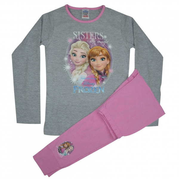 Frozen 'Pink' Girls 3-10 Years Snuggle Fit Pyjama Set