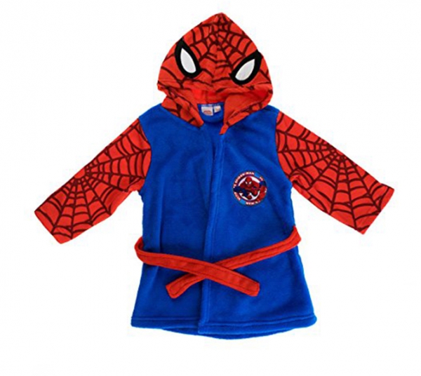 Avengers Hero 'Spiderman' Dressing Gown 2 3 Years
