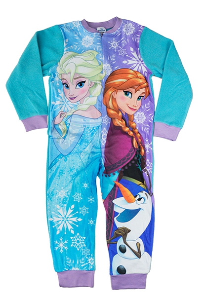 Disney Frozen Girls 'Fleece' Jumpsuit 2 3 Years