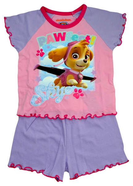 Paw Patrol 'Pawfect Skye' Girls Short Pyjama Set 2-3 Years