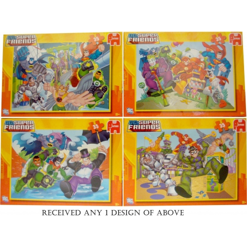 Super Friends Assorted 35 Piece Jigsaw Puzzle Game