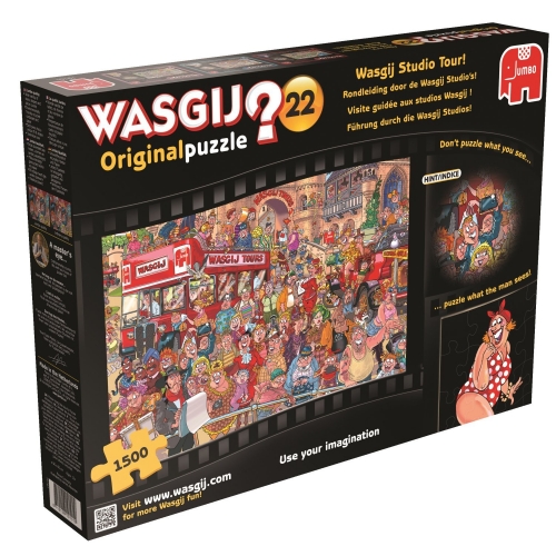 Wasgij Original 22 Studio Tour 1500 Piece Jigsaw Puzzle Game
