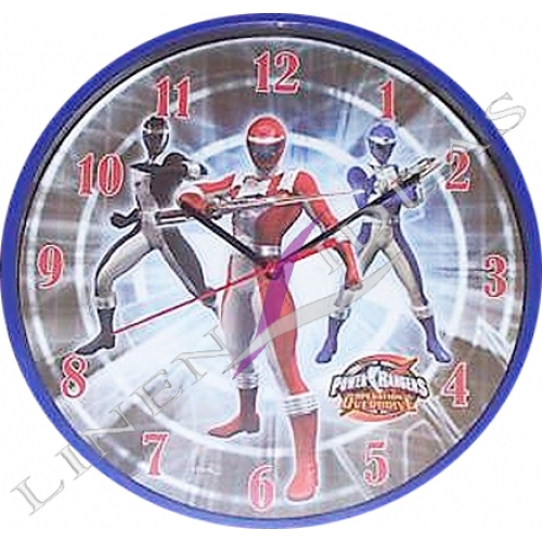 Power Rangers Operation Overdrive Wall Clock