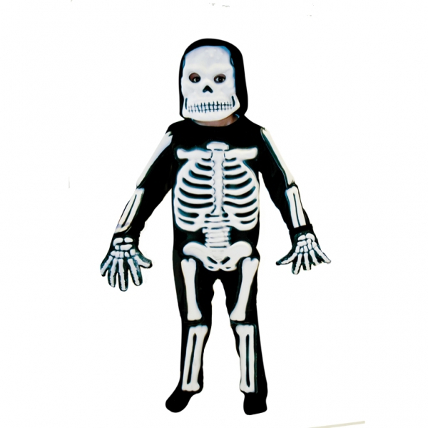 3d Skeleton 9-11 Years Costume 0013051403232