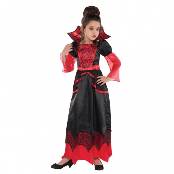 Vampire Queen 8-10 Years Costume 0013051457433