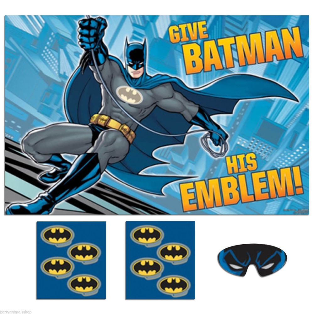 Batman Party Game Accessories