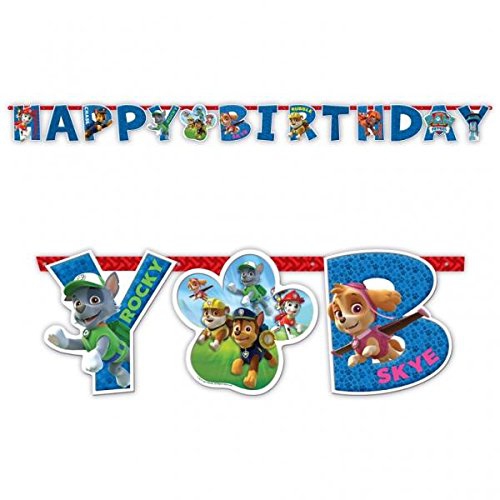 Nickelodeon 'Paw Patrol' 5.9 Feet Letter Banner Party Accessories
