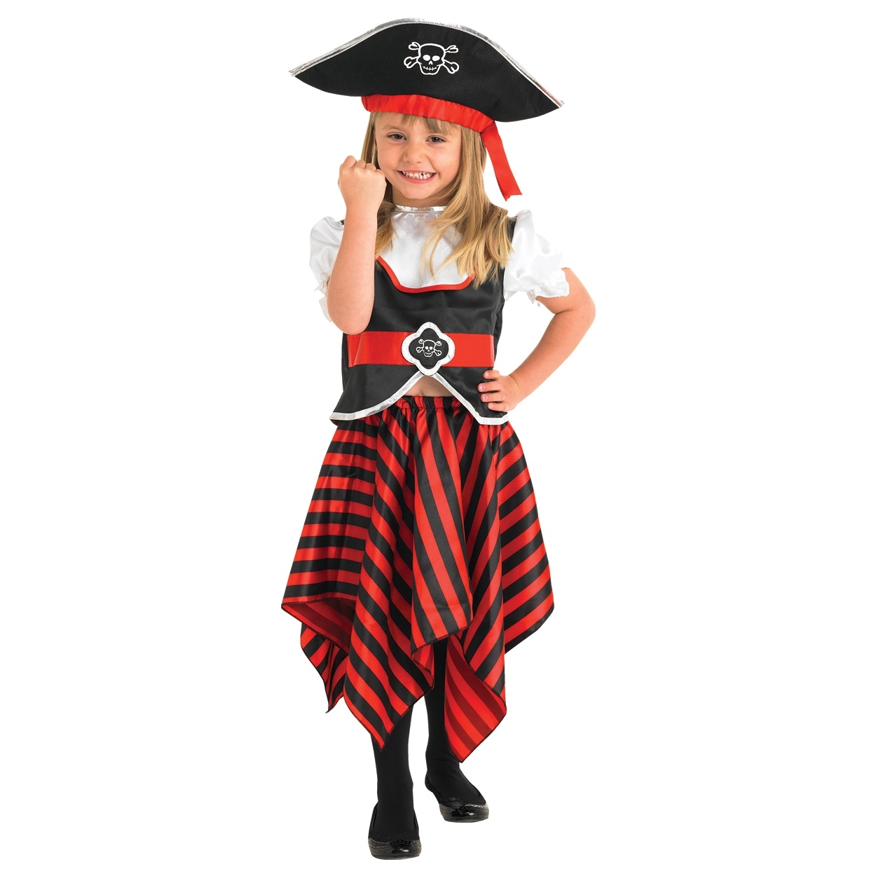 Girl Pirate Medium 5 6 Years Costume