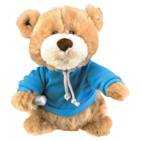 One Direction Singing Bear 9 inch Blue Plush Soft Toy