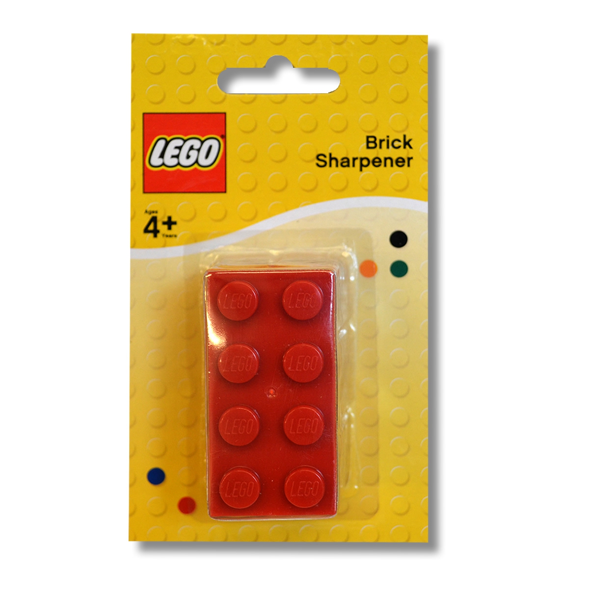 Lego Brick 'Shaped' Red Sharpener Stationery