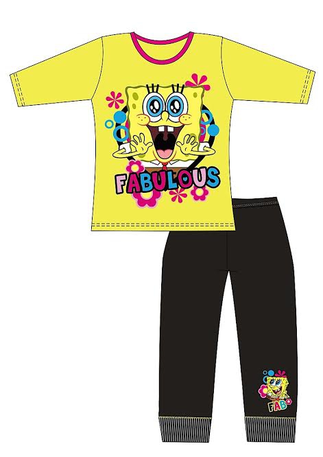 Spongebob 7-8 Years Pyjama Set