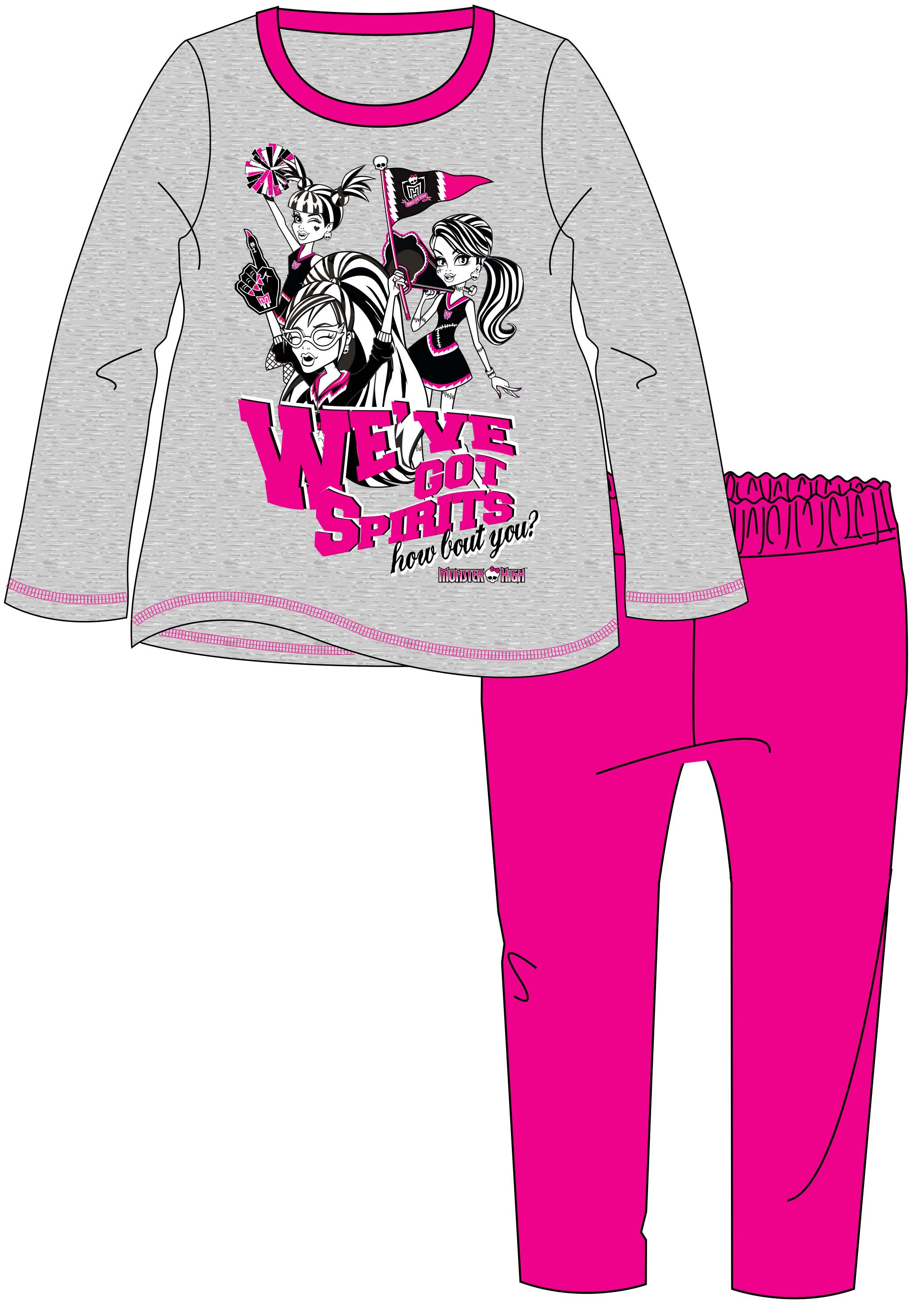 Monster High 'Spirits' 7-8 Years Pyjama Set