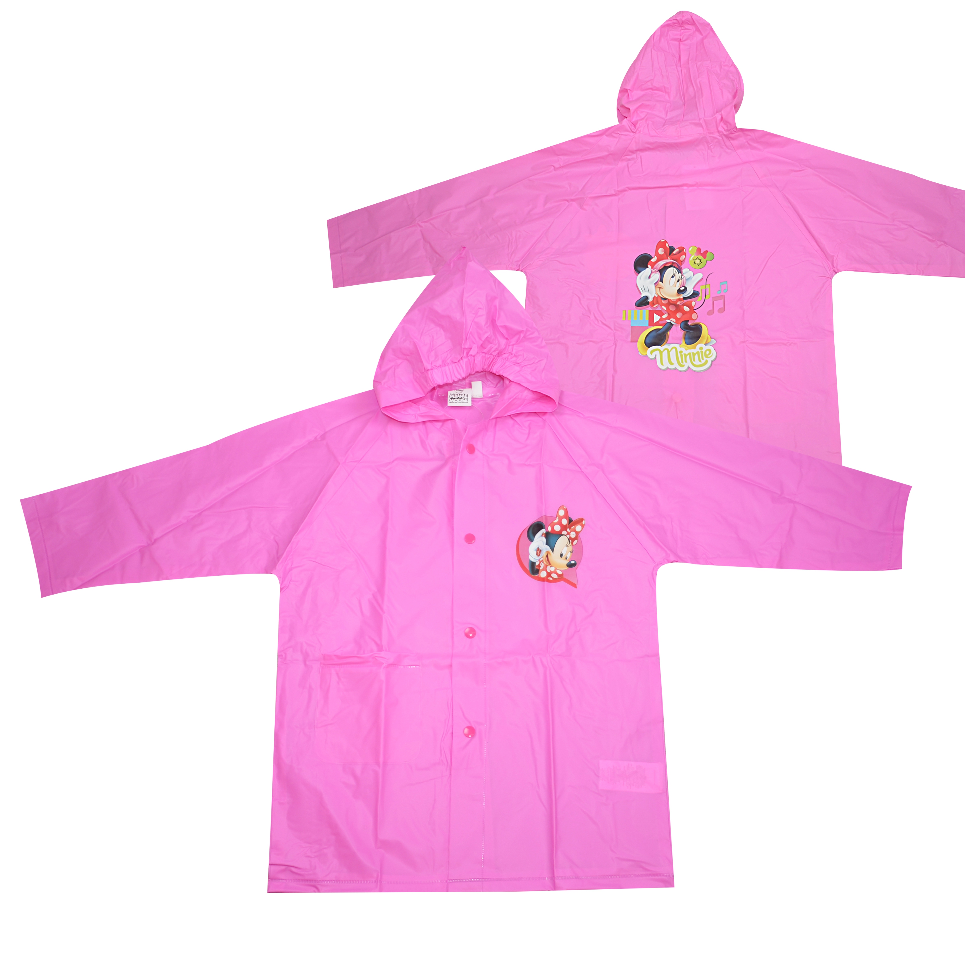 Disney Minnie Mouse Pink 4 Years Raincoat
