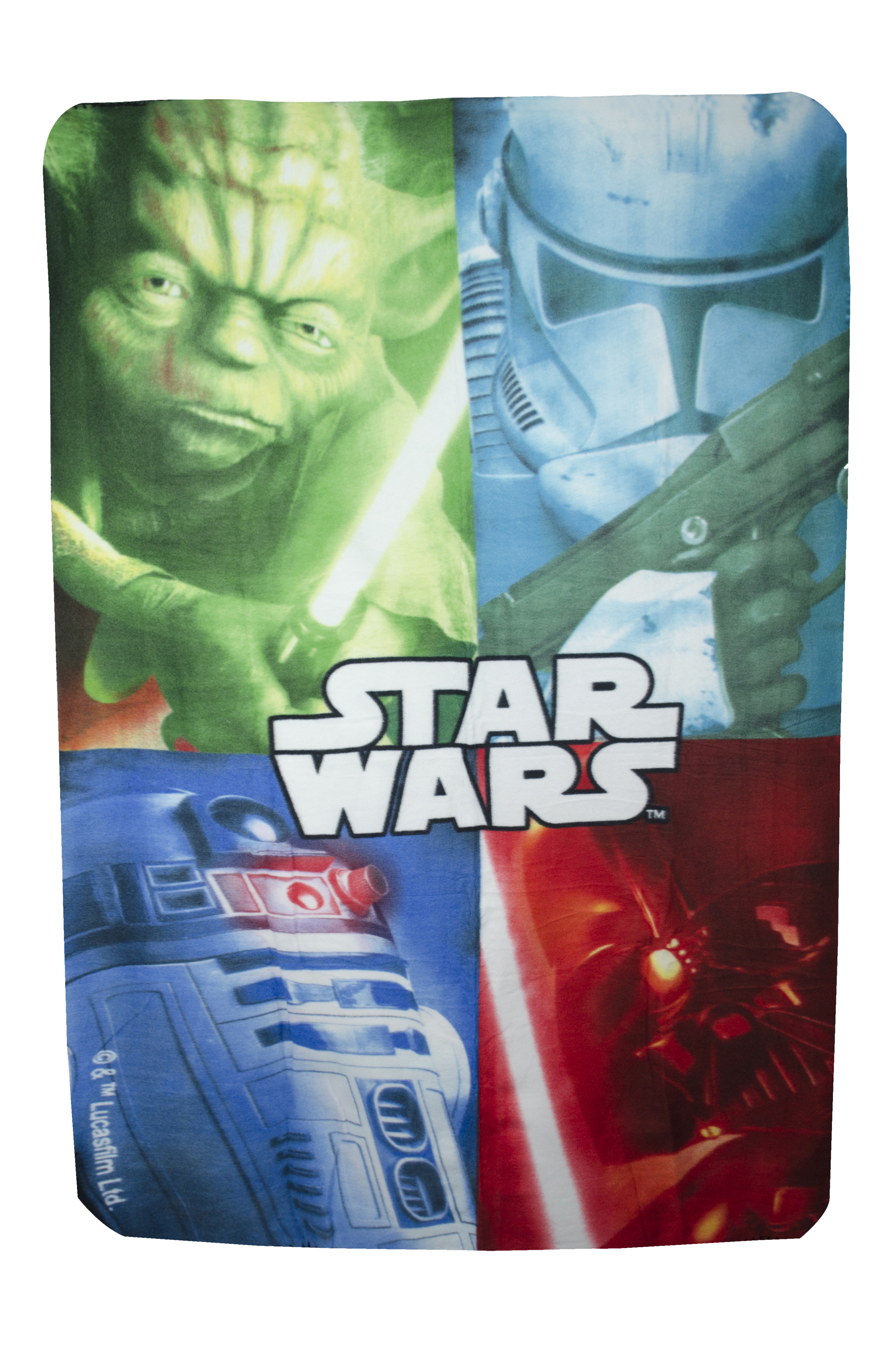 Disney Star Wars 'Stormtrooper' Panel Fleece Blanket Throw