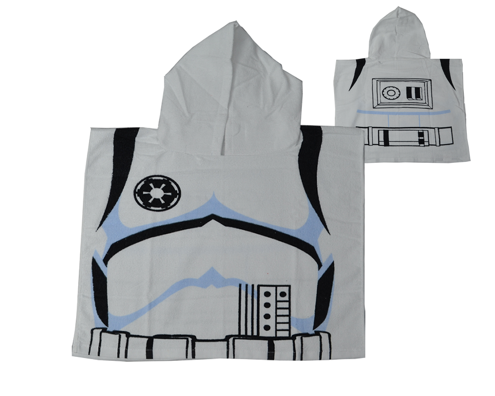 Disney Star Wars Storm Trooper Poncho Towel