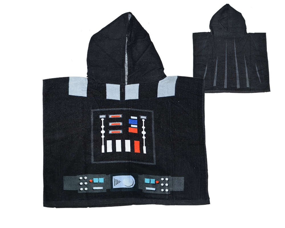 Disney Star Wars Darth Vader Poncho Towel