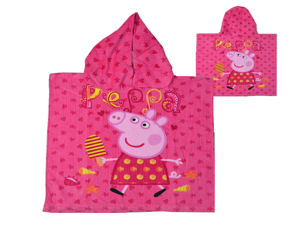 Peppa Pig Poncho Towel