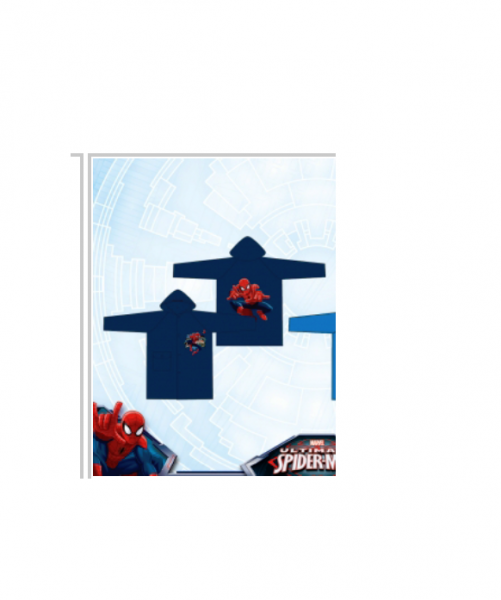 Spiderman 'Dark Blue' 8 Years Raincoat