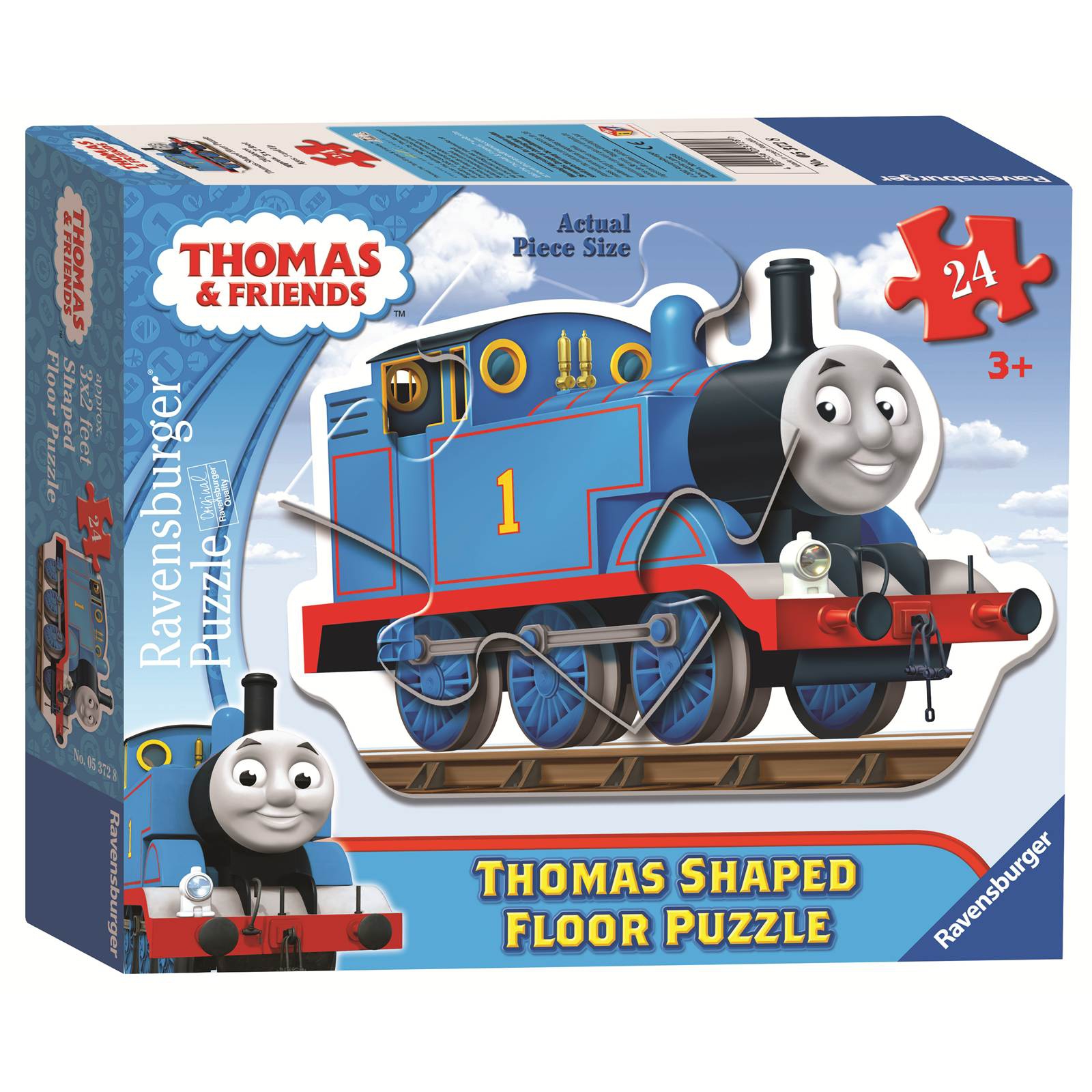 Thomas The Tank Engine Shaped 24 Piece Jigsaw Puzzle Game