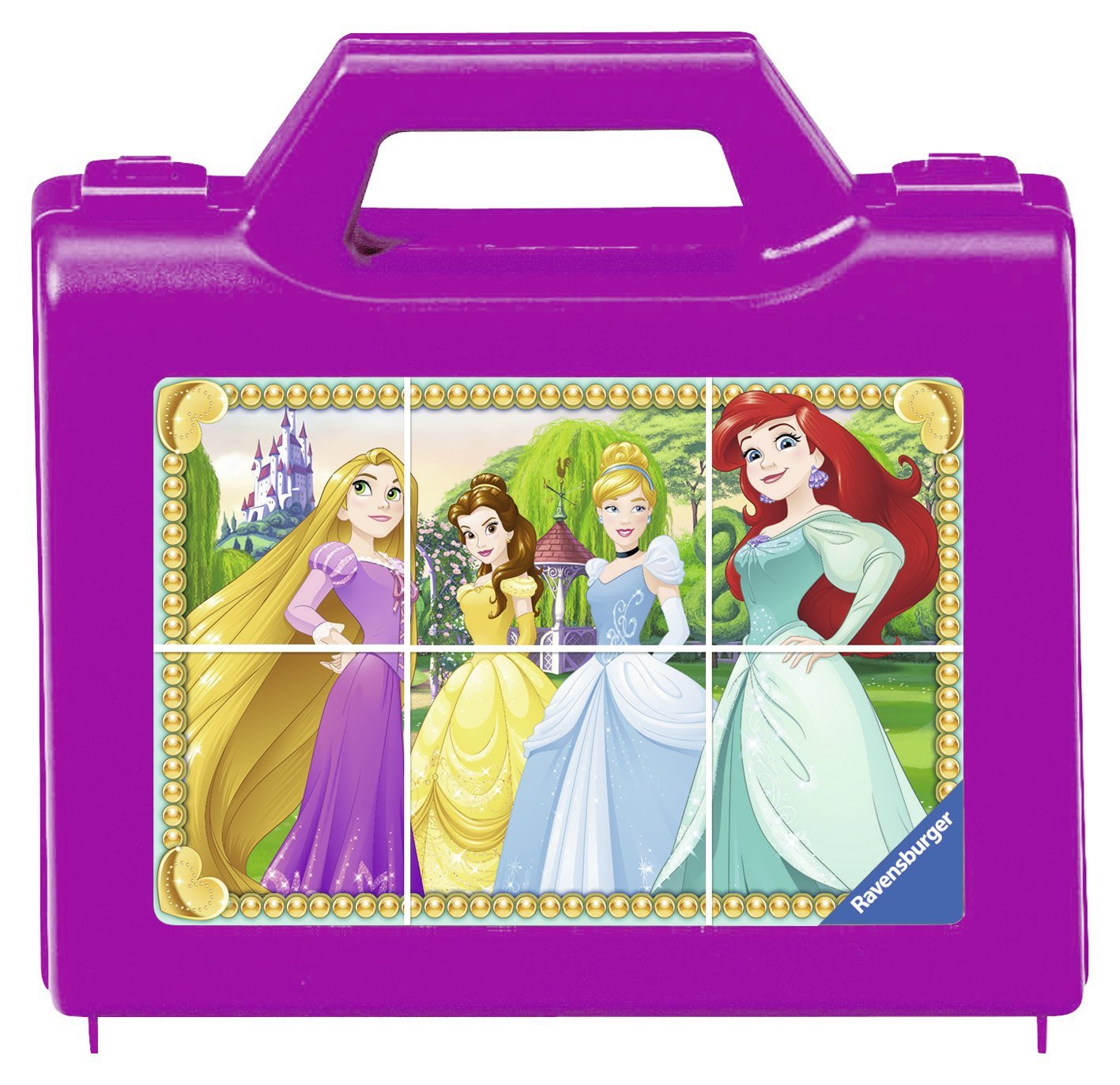 Disney Princess Royal 'Cube' 6 Piece Jigsaw Puzzle Game