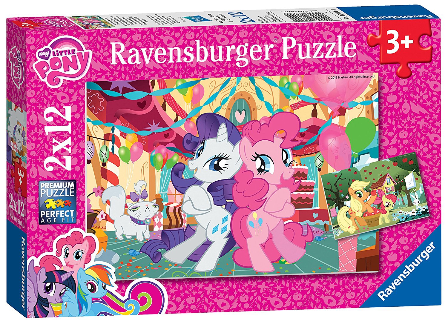 My Little Pony 2x12 Piece Jigsaw Puzzle Game