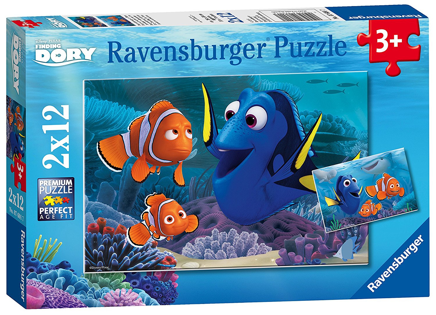 Disney Finding Dory 2x12 Piece Jigsaw Puzzle Game