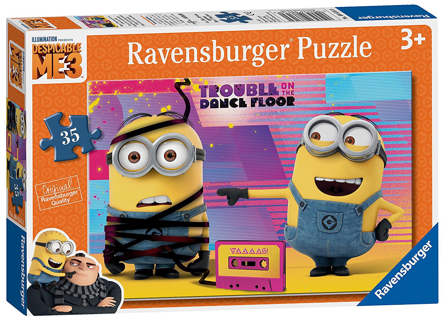 Despicable Me 3 'Minions' 35 Piece Jigsaw Puzzle Game