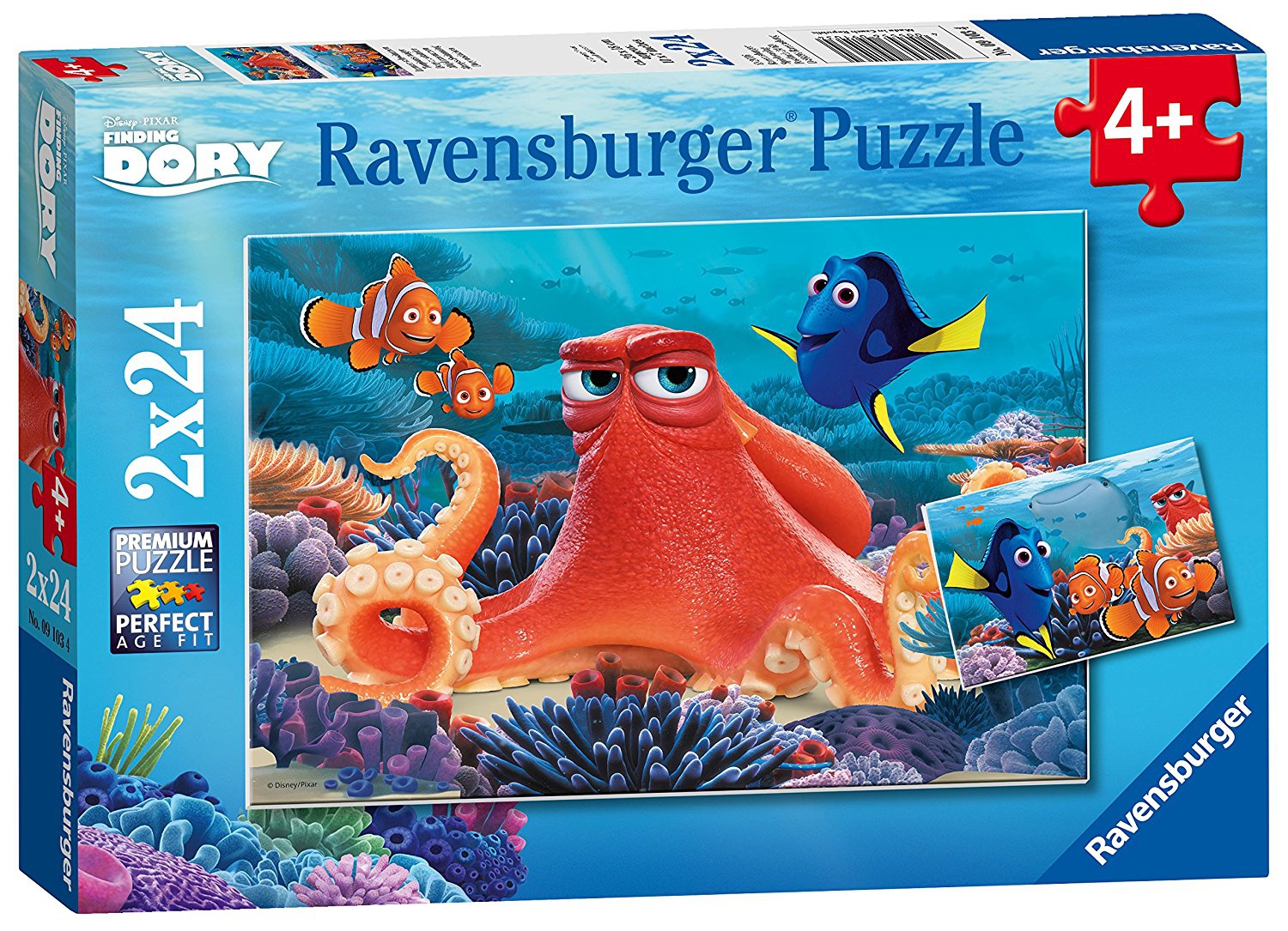 Disney Finding Dory 2x24 Piece Jigsaw Puzzle Game