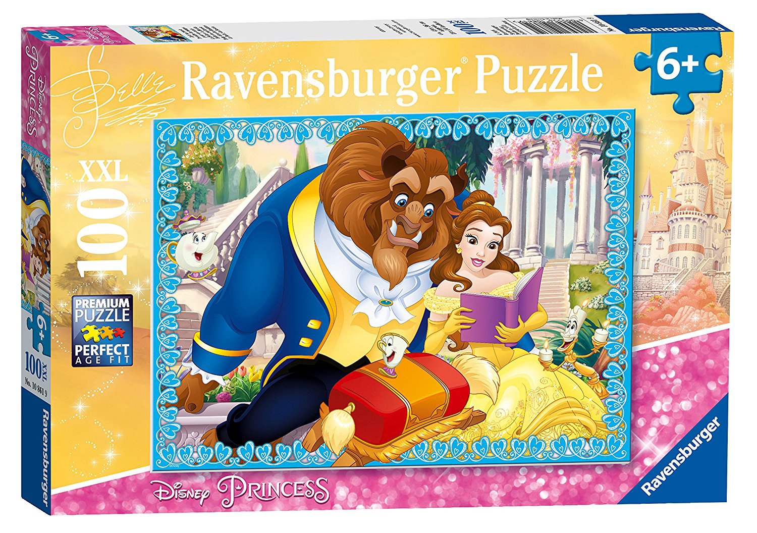 Disney Princess 'Belle' XXL 100 Piece Jigsaw Puzzle Game