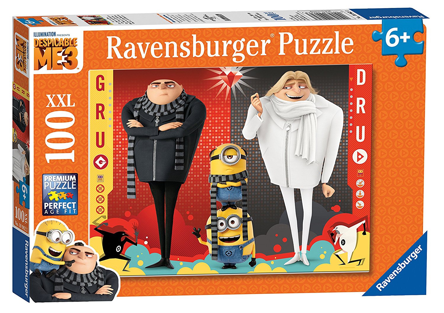 Despicable Me 3 'Minions' XXL 100 Piece Jigsaw Puzzle Game