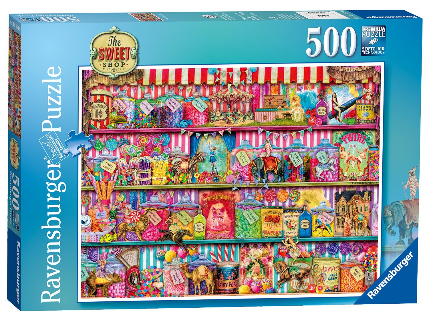 Ravensburger 'The Sweet Shop' 500 Piece Jigsaw Puzzle Game