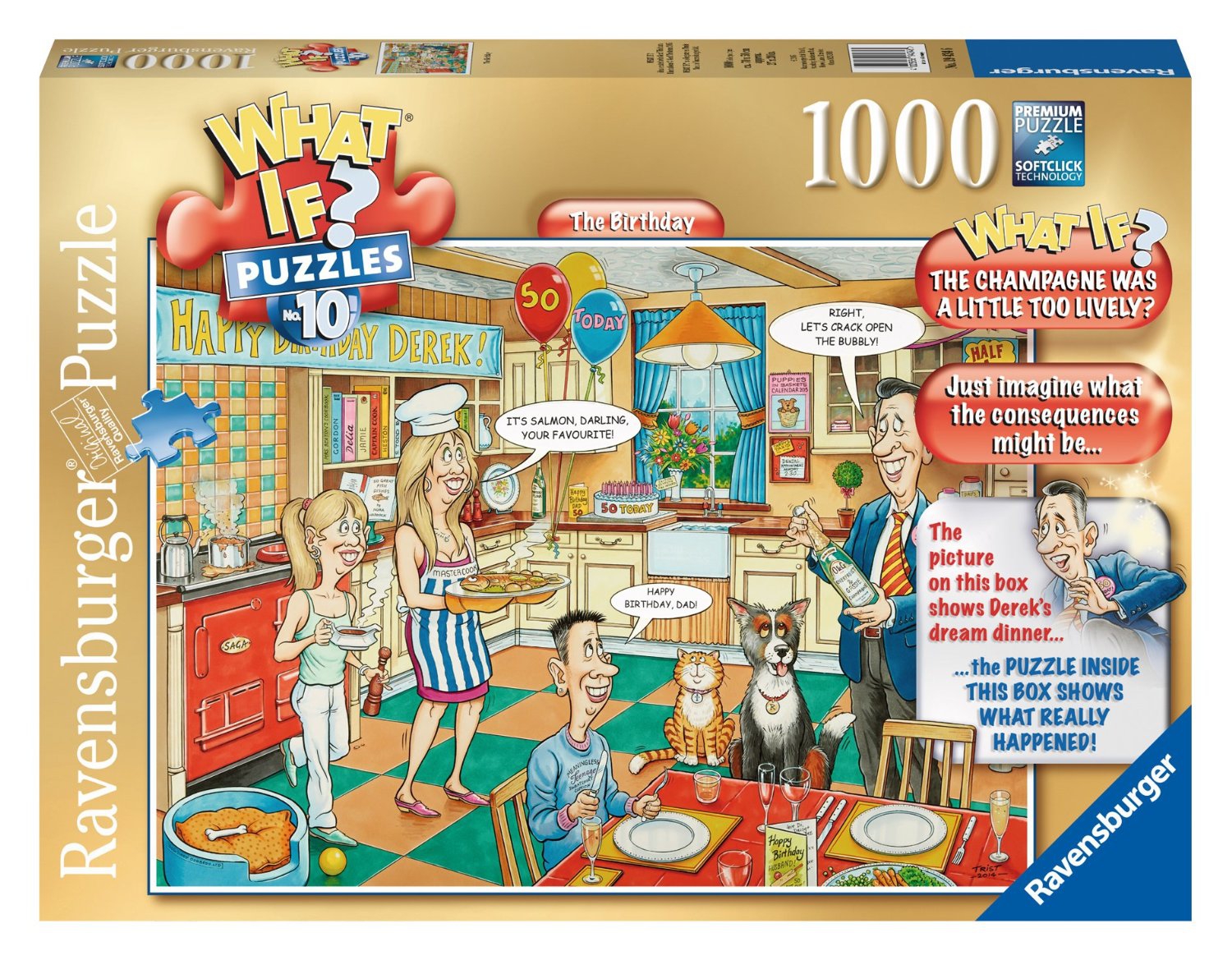 Ravensburger What If? No.10 The Birthday 1000 Piece Jigsaw Puzzle Game