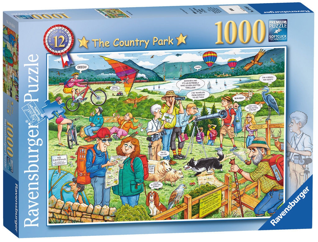 Ravensburger The Country Park 1000 Piece Jigsaw Puzzle Game