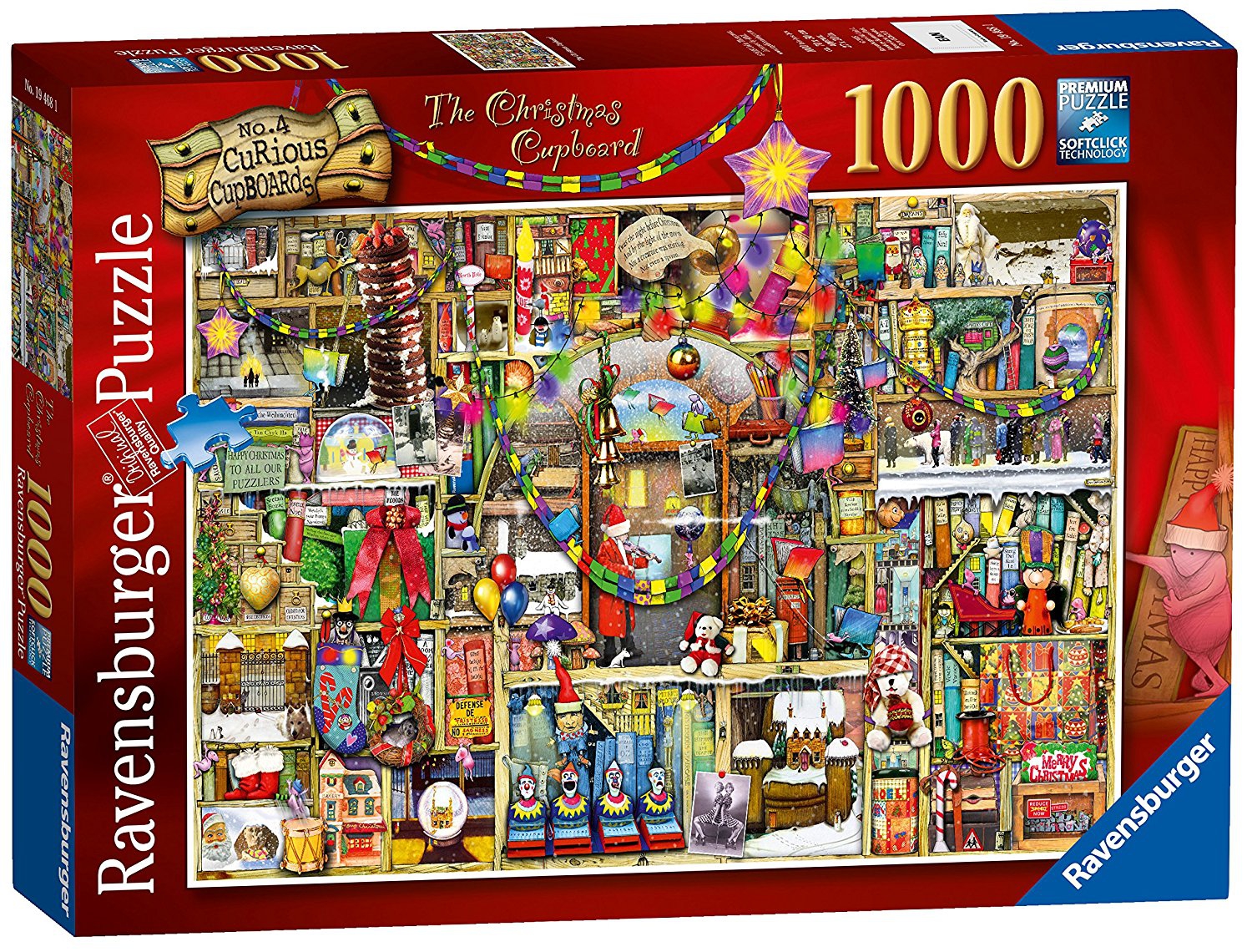The Christmas Cupboard 1000 Piece Jigsaw Puzzle Game