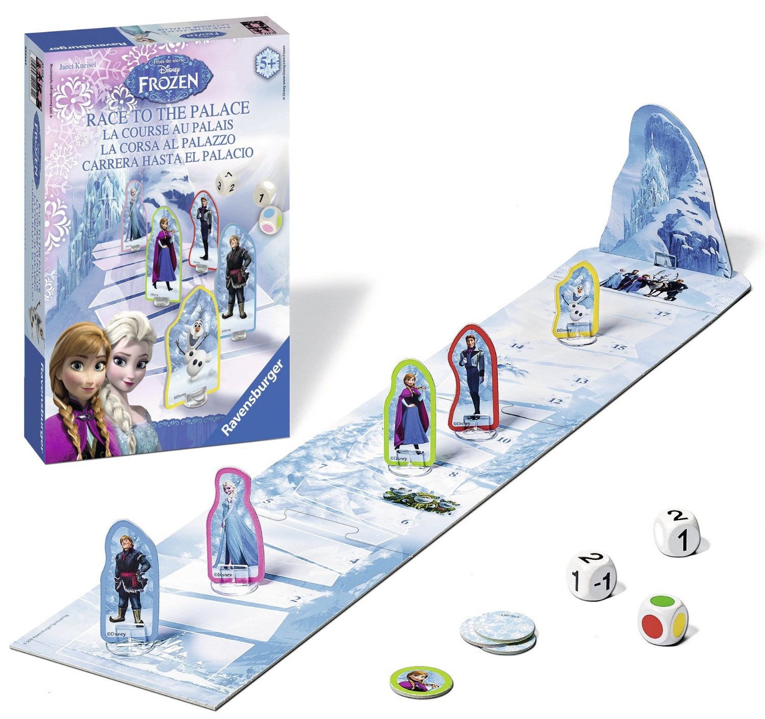 Disney Frozen 'Race To The Palace' Board Game