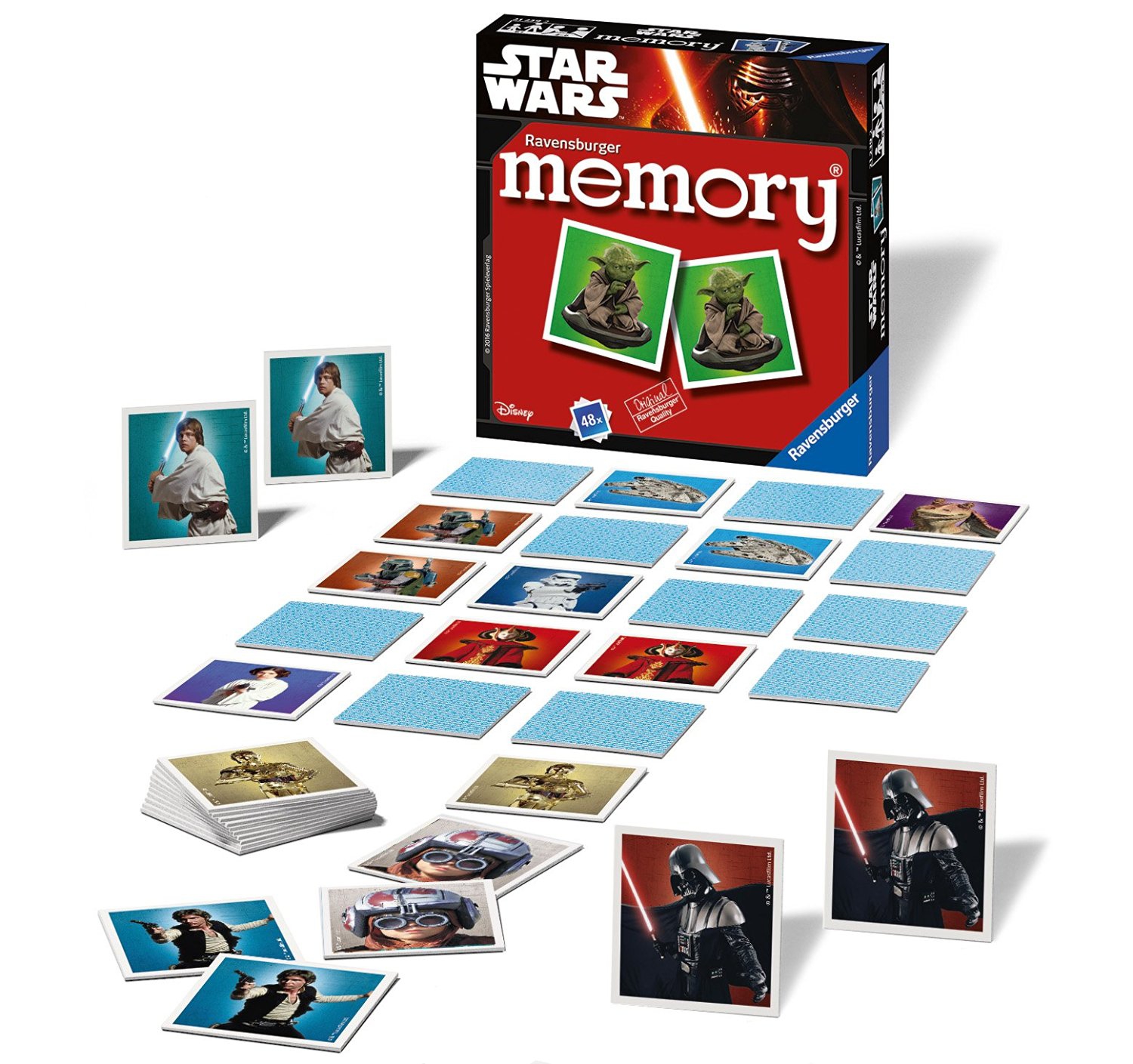 Disney Star Wars Mini Memory Game Puzzle