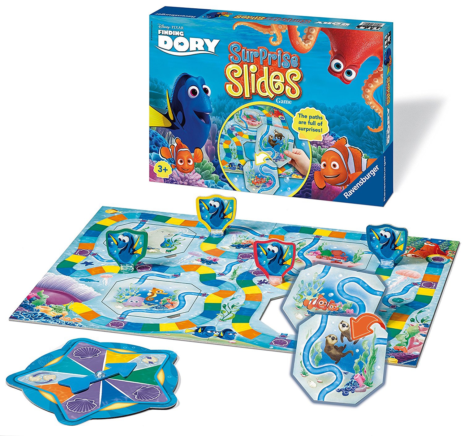 Disney Finding Dory 'Surprise Slides' Board Game